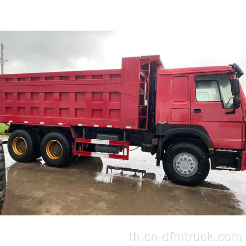 Sinotruk 6x4 Dump Truck พร้อมแพลตฟอร์มพลิกคว่ำ